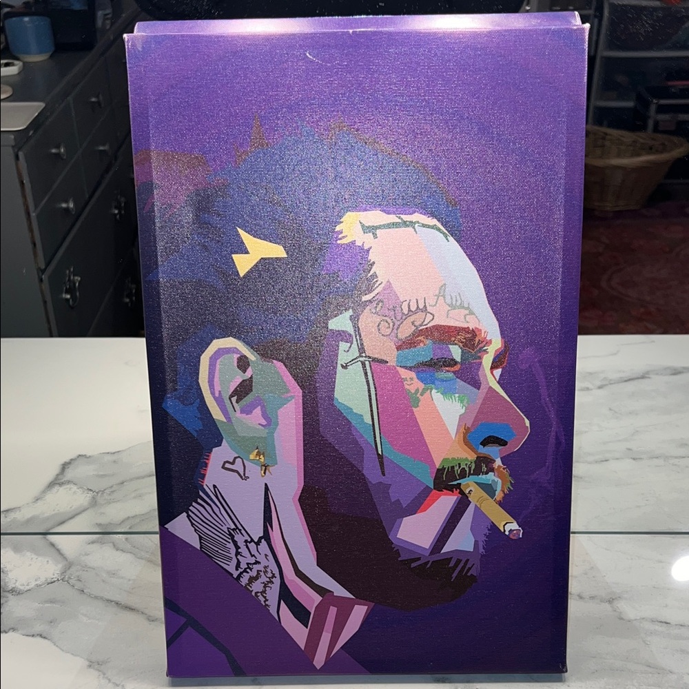 Post Malone Purple Canvas 💜